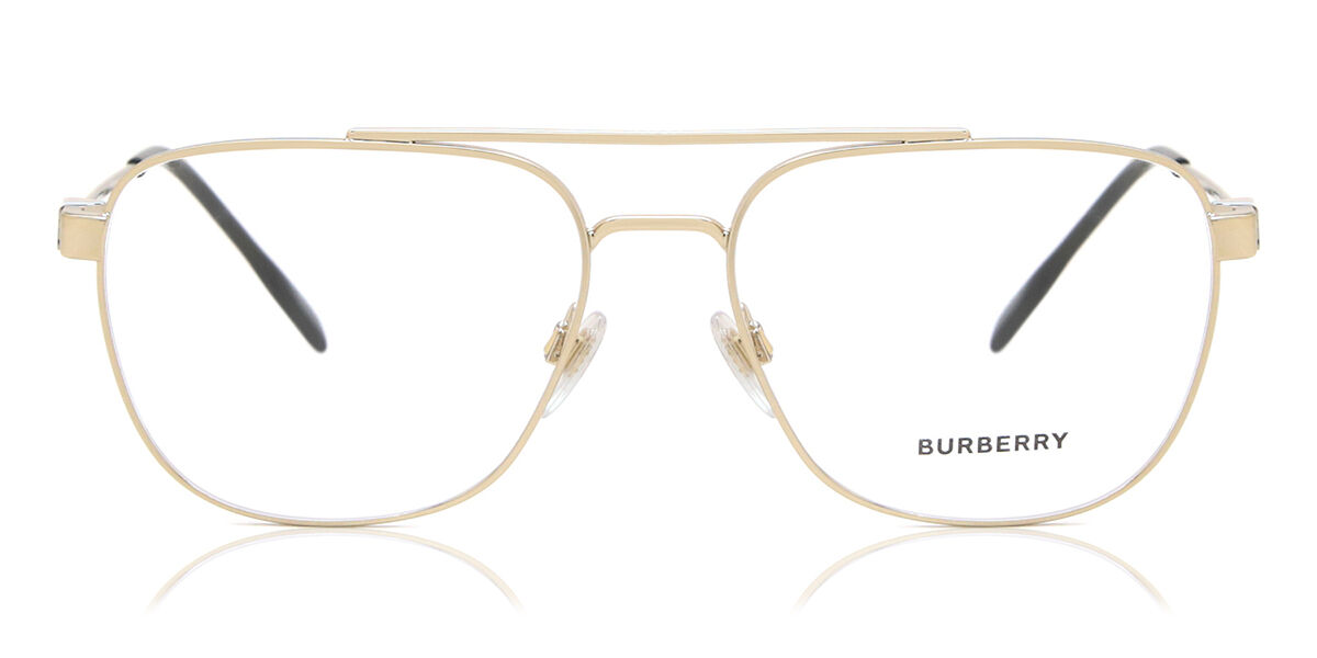 Image of Burberry BE1377 MICHAEL Asian Fit 1109 Óculos de Grau Dourados Masculino PRT