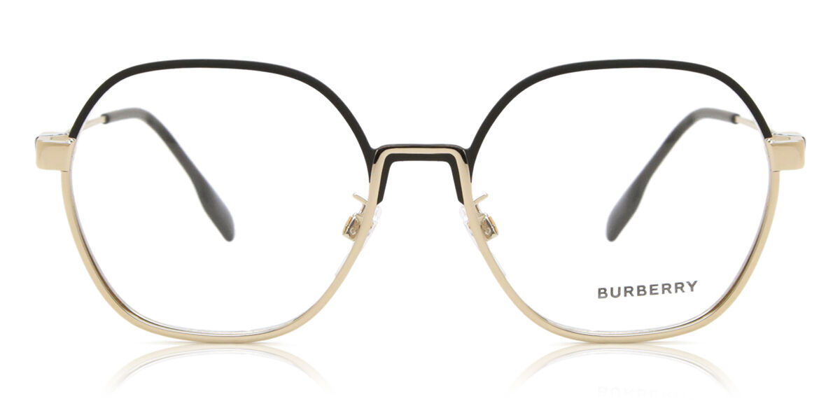 Image of Burberry BE1379D WINSTON Formato Asiático 1109 Óculos de Grau Dourados Masculino BRLPT