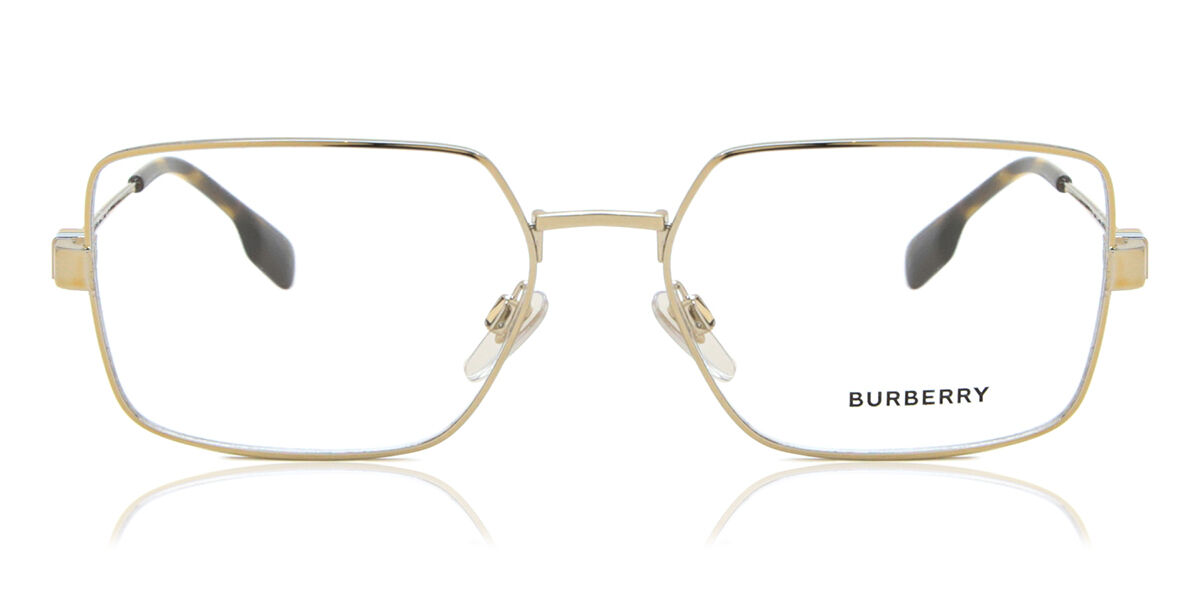 Image of Burberry BE1380 1109 Óculos de Grau Dourados Masculino PRT
