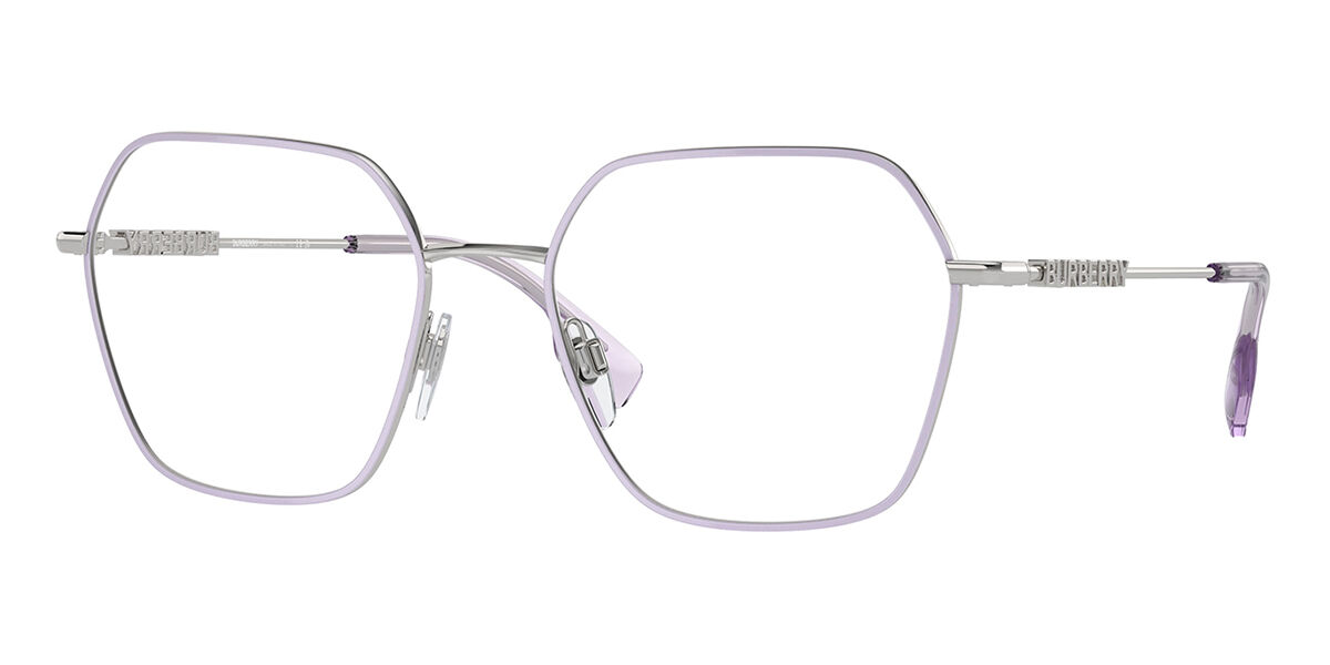 Image of Burberry BE1381 1345 Óculos de Grau Purple Feminino PRT