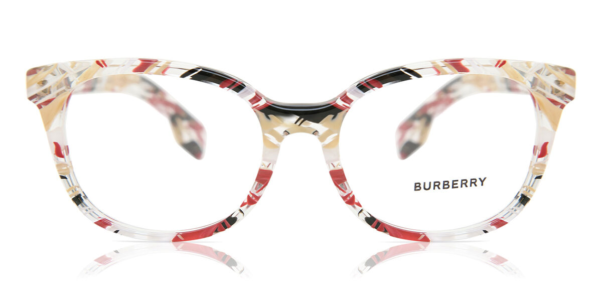Image of Burberry BE2291 3792 Óculos de Grau Vermelhos Feminino BRLPT