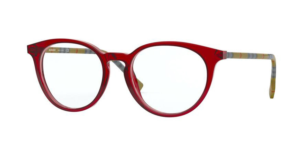 Image of Burberry BE2318 CHALCOT 3859 Óculos de Grau Vermelhos Feminino PRT