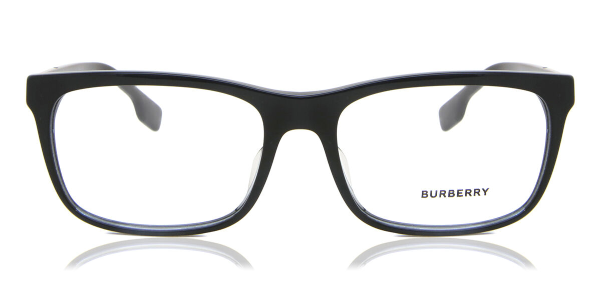 Image of Burberry BE2334F ELM Ajuste Asiático 3001 Gafas Recetadas para Hombre Negras ESP