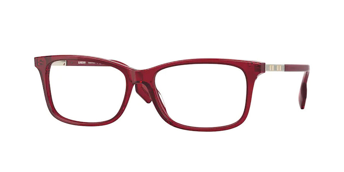 Image of Burberry BE2337F FLEET Formato Asiático 3033 Óculos de Grau Vermelhos Feminino BRLPT