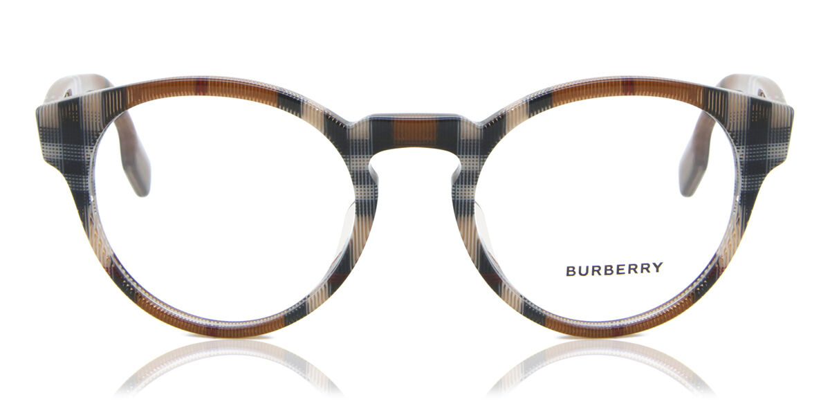 Image of Burberry BE2354F Asian Fit 3967 51 Lunettes De Vue Homme Marrons (Seulement Monture) FR