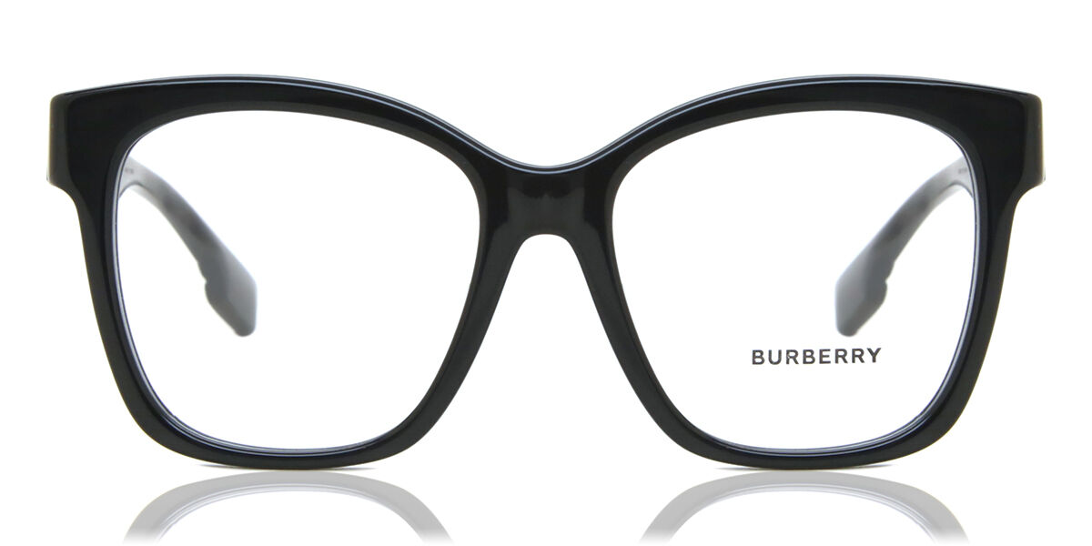 Image of Burberry BE2363F SYLVIE Ajuste Asiático 3001 Gafas Recetadas para Mujer Negras ESP