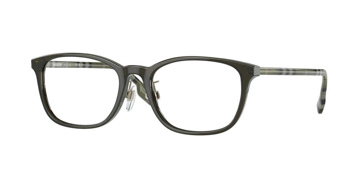 Image of Burberry BE2371D Asian Fit 4026 Óculos de Grau Verdes Feminino PRT