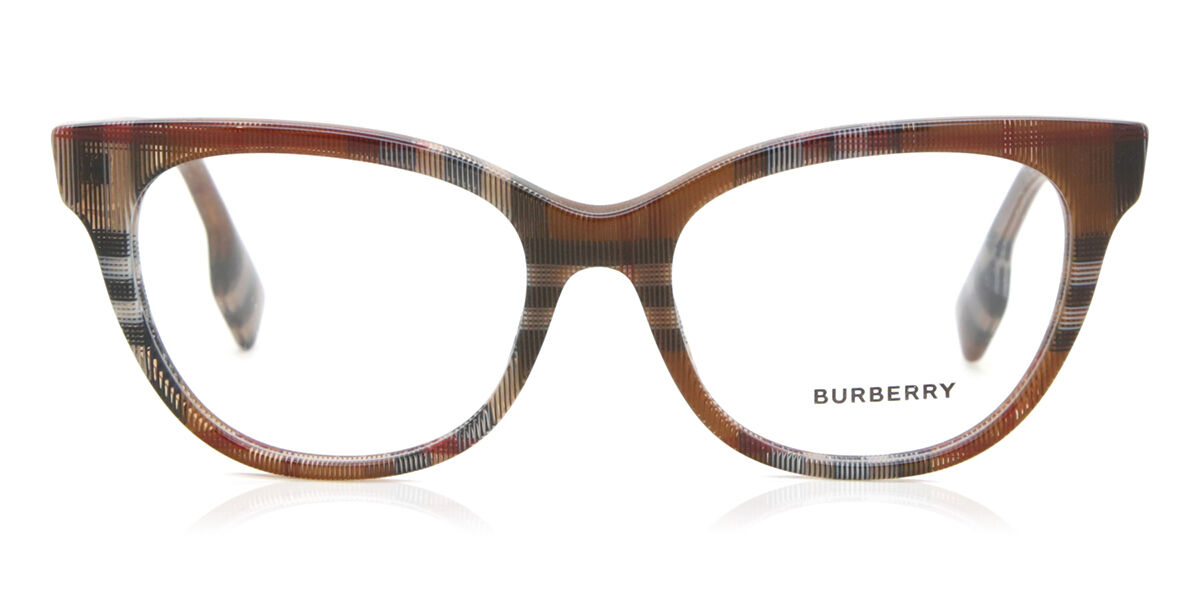 Image of Burberry BE2375 EVELYN 3966 Óculos de Grau Marrons Feminino PRT