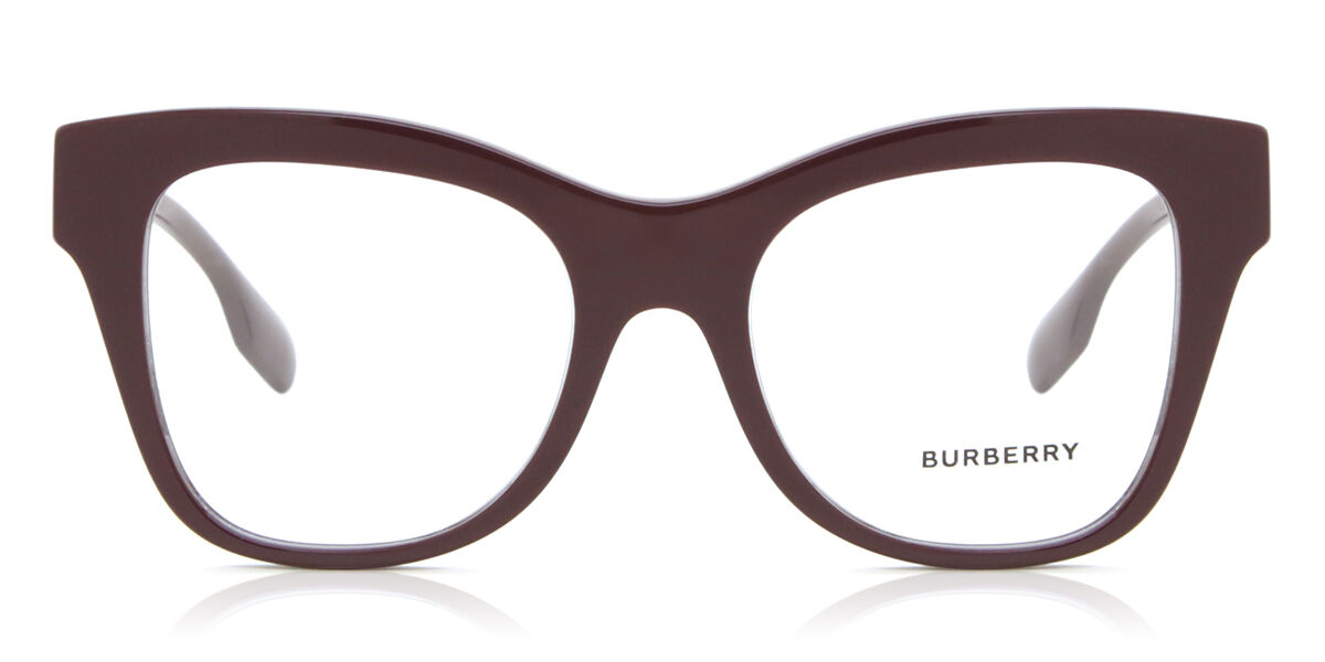 Image of Burberry BE2388 3979 Óculos de Grau Vinho Feminino BRLPT