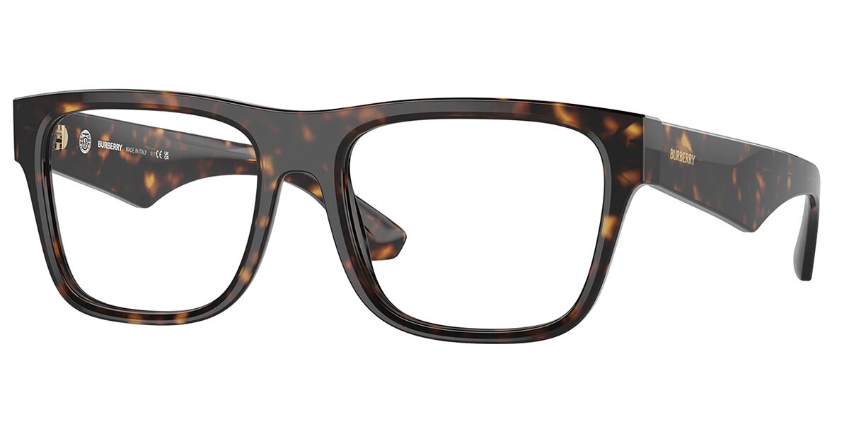 Image of Burberry BE2411 3002 Óculos de Grau Tortoiseshell Masculino BRLPT