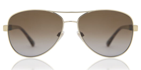 Image of Burberry BE3080 Polarized 1145T5 Óculos de Sol Dourados Feminino BRLPT