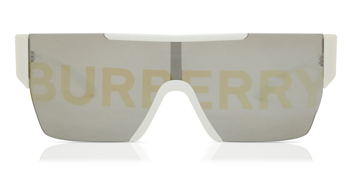Image of Burberry BE4291 3007/H 138 Lunettes De Soleil Homme Blanches FR