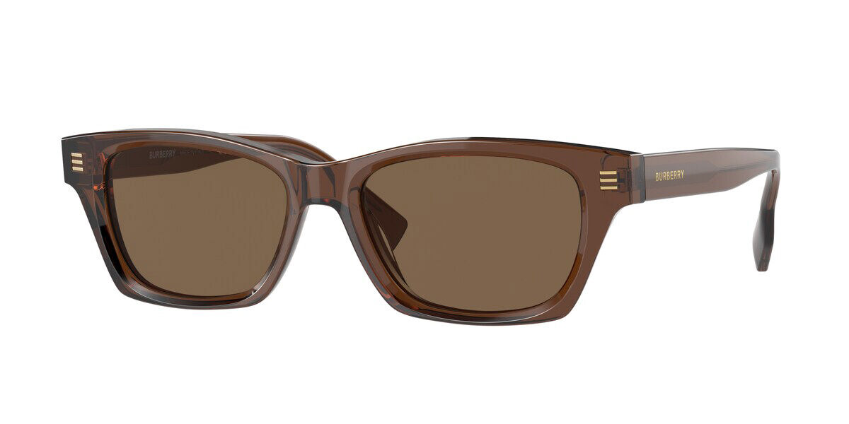 Image of Burberry BE4357F KENNEDY Asian Fit 398673 Óculos de Sol Marrons Masculino PRT