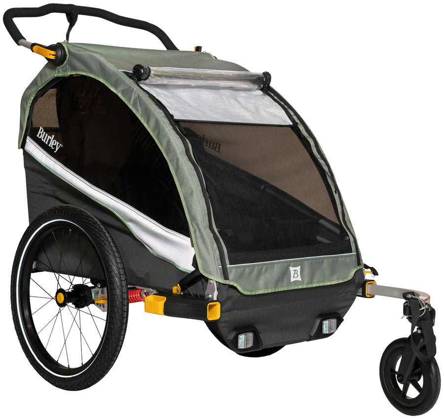 Image of Burley D'Lite X Child Trailer - Double Sage Green