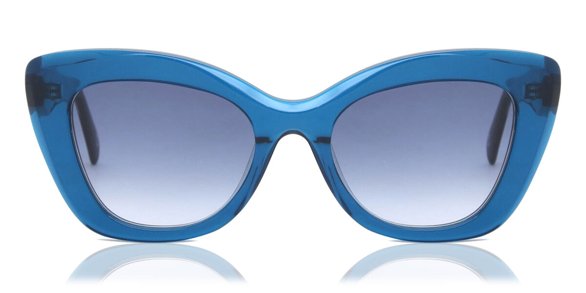 Image of Butterfly Montuta completa Plastico Azules Gafas de Sol para Mujer - SmartBuy Collection ESP