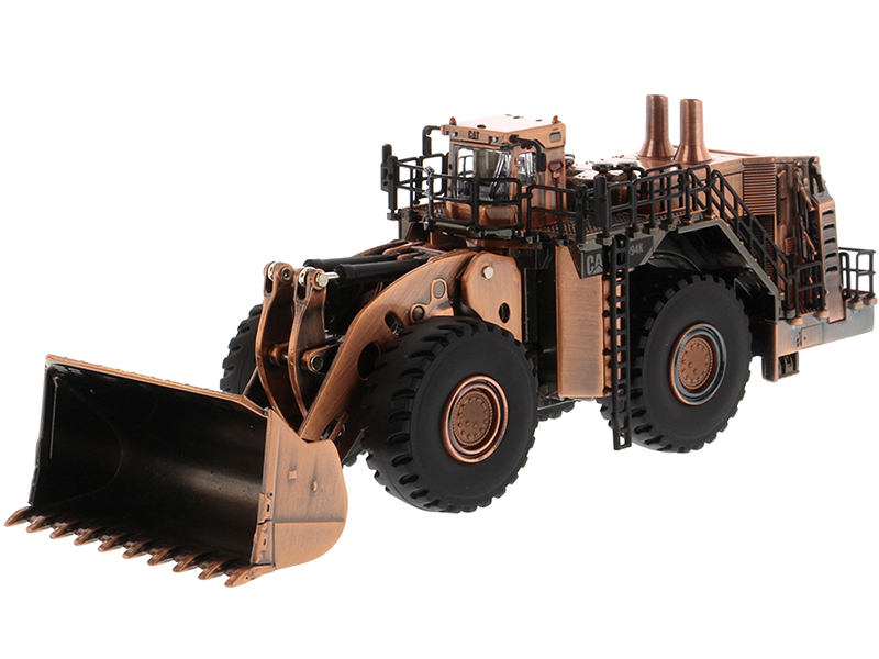 Image of CAT Caterpillar 994K Wheel Loader Copper Finish "Elite Series" 1/125 Diecast Model by Diecast Masters