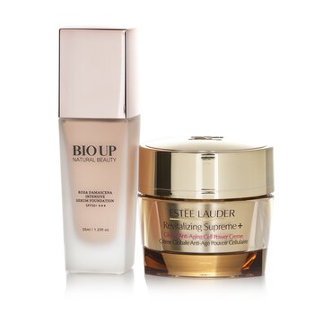 Image of CN 28183580614 雅诗兰黛Revitalizing Supreme + Global Anti-Aging Cell Power Creme 50ml (Free: Natural Beauty BIO UP Rose Collagen Foundation SPF50 35ml) 2pcs