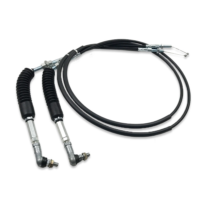 Image of Cables for Throttle Motor Actuator Double Pull Cable for Accelerator Fit Excavator CAT320 E320