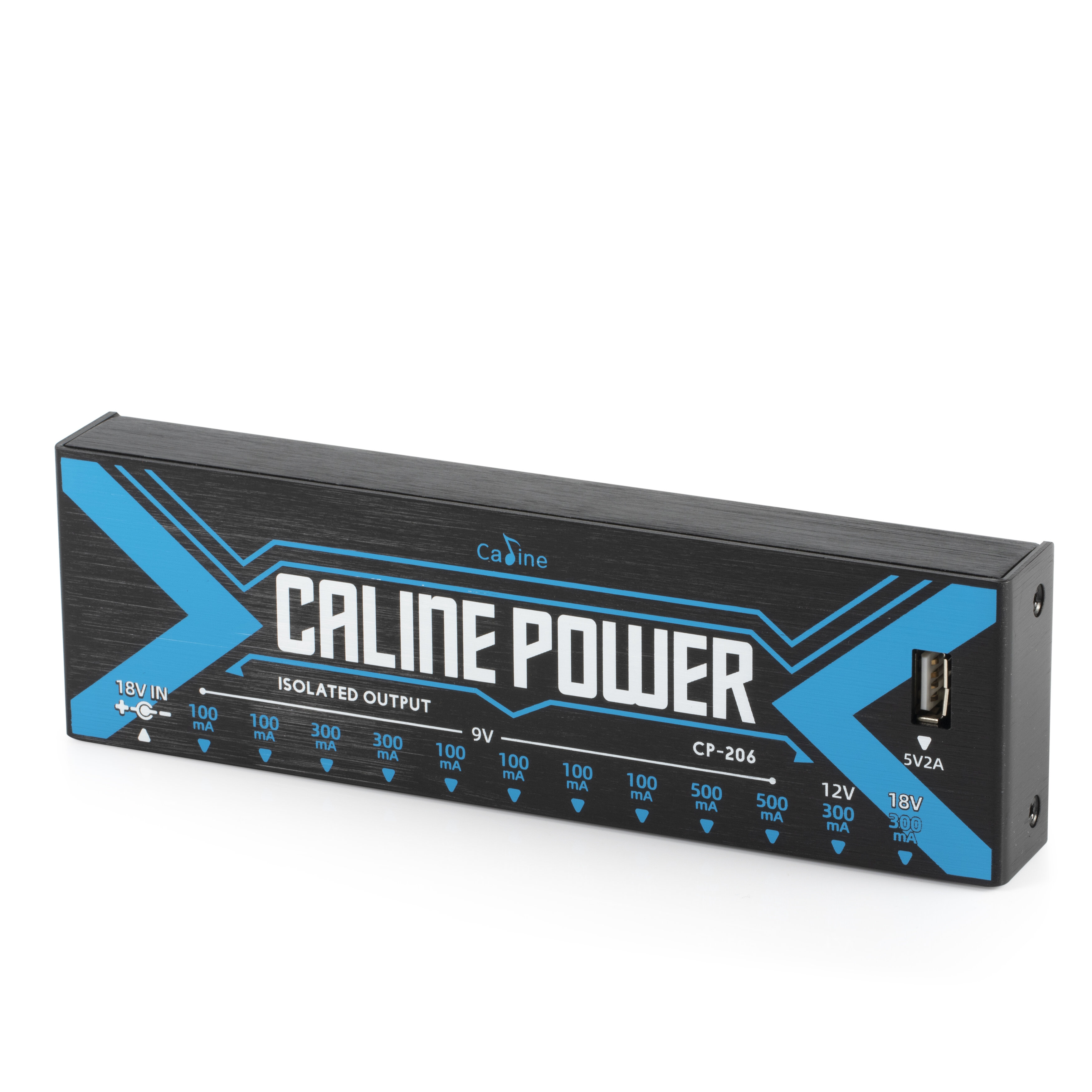 Image of Caline Cp-206 Supply 12 Isolated Output Tuner Short Circuit /Overcurrent Protection Guitar Effect Power