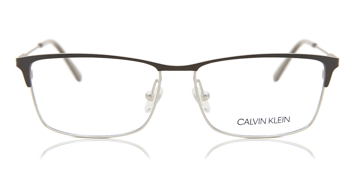 Image of Calvin Klein CK18122 200 Óculos de Grau Marrons Masculino BRLPT