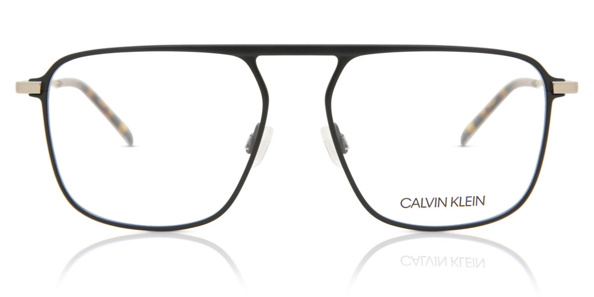 Image of Calvin Klein CK21103 002 Óculos de Grau Pretos Masculino BRLPT
