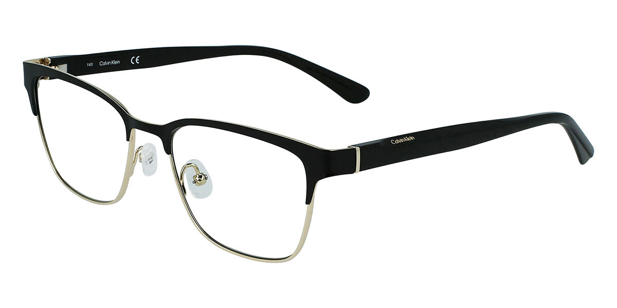 Image of Calvin Klein CK21125 001 Óculos de Grau Dourados Masculino PRT