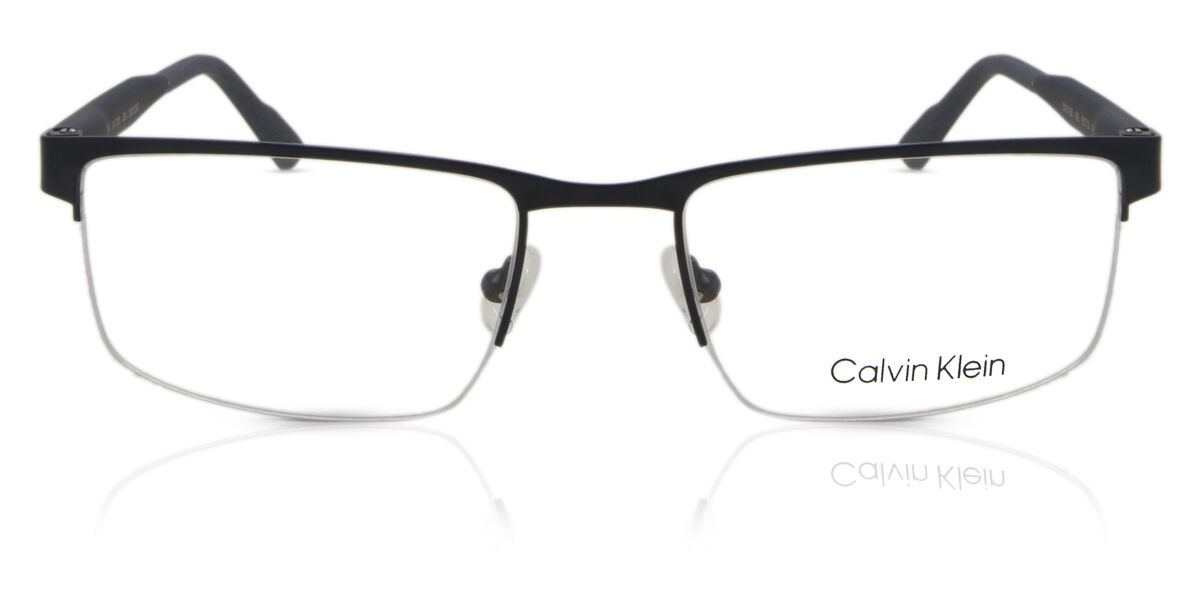 Image of Calvin Klein CK21126 438 55 Niebieskie Męskie Okulary Korekcyjne PL