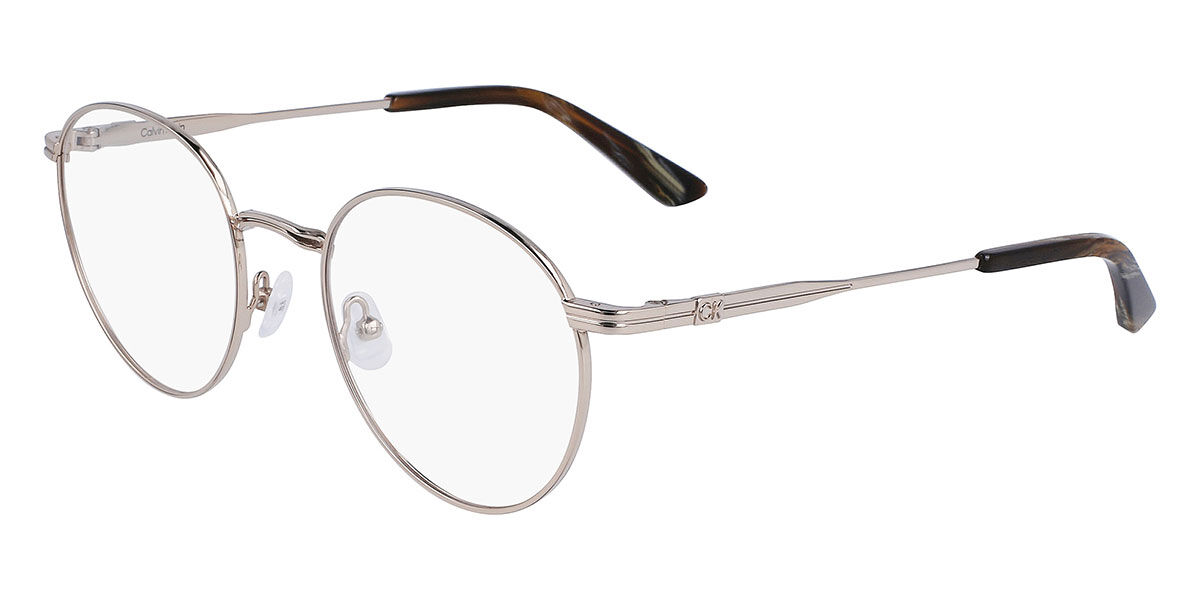 Image of Calvin Klein CK22117 718 51 Rose-Złote Męskie Okulary Korekcyjne PL