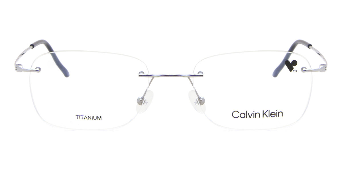 Image of Calvin Klein CK22125TD 414 52 Silvriga Glasögon (Endast Båge) Män SEK