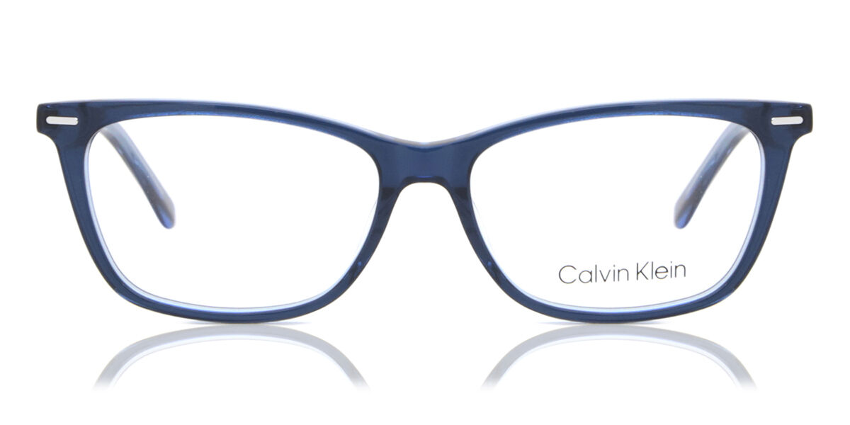 Image of Calvin Klein CK22506 438 54 Lunettes De Vue Homme Bleues (Seulement Monture) FR