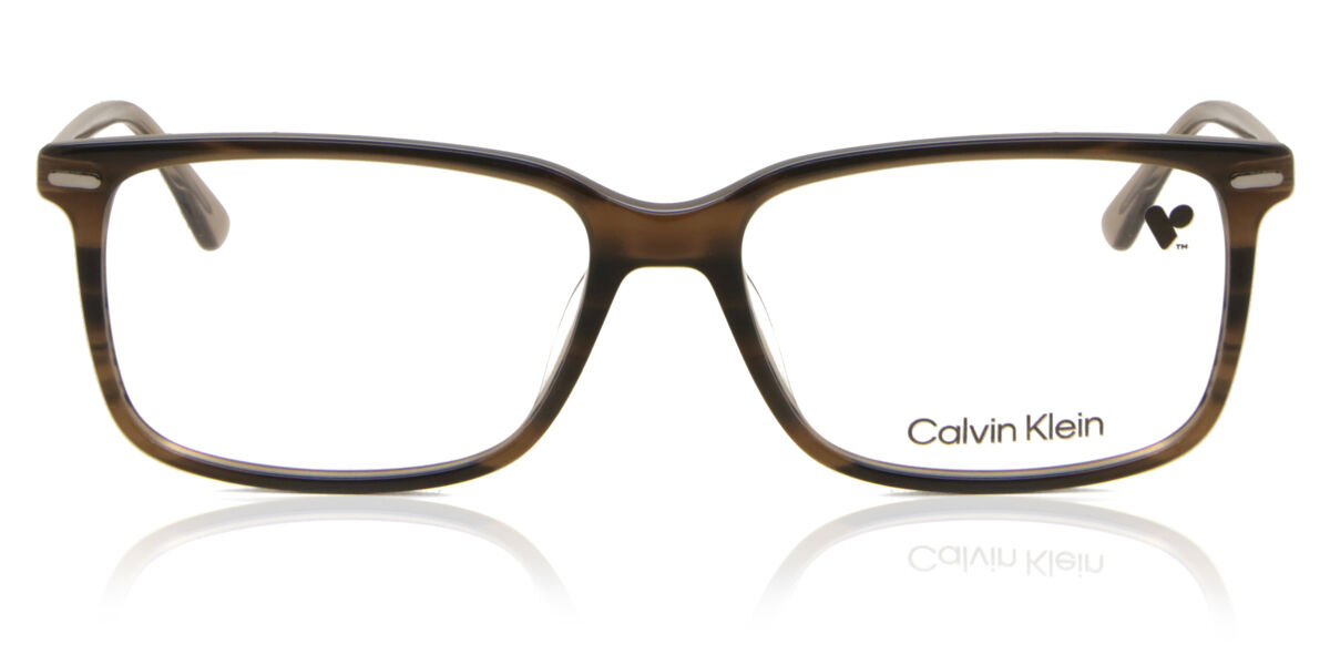 Image of Calvin Klein CK22542 317 Óculos de Grau Marrons Masculino BRLPT