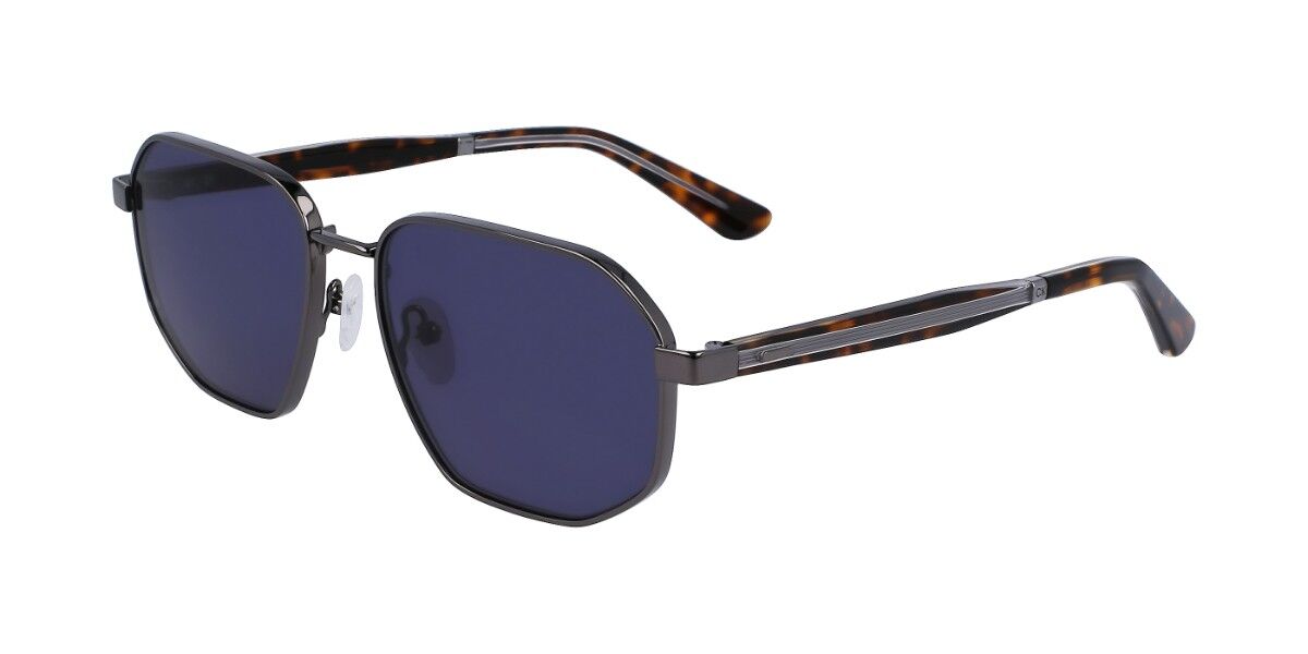 Image of Calvin Klein CK23102S 009 Óculos de Sol Gunmetal Masculino PRT