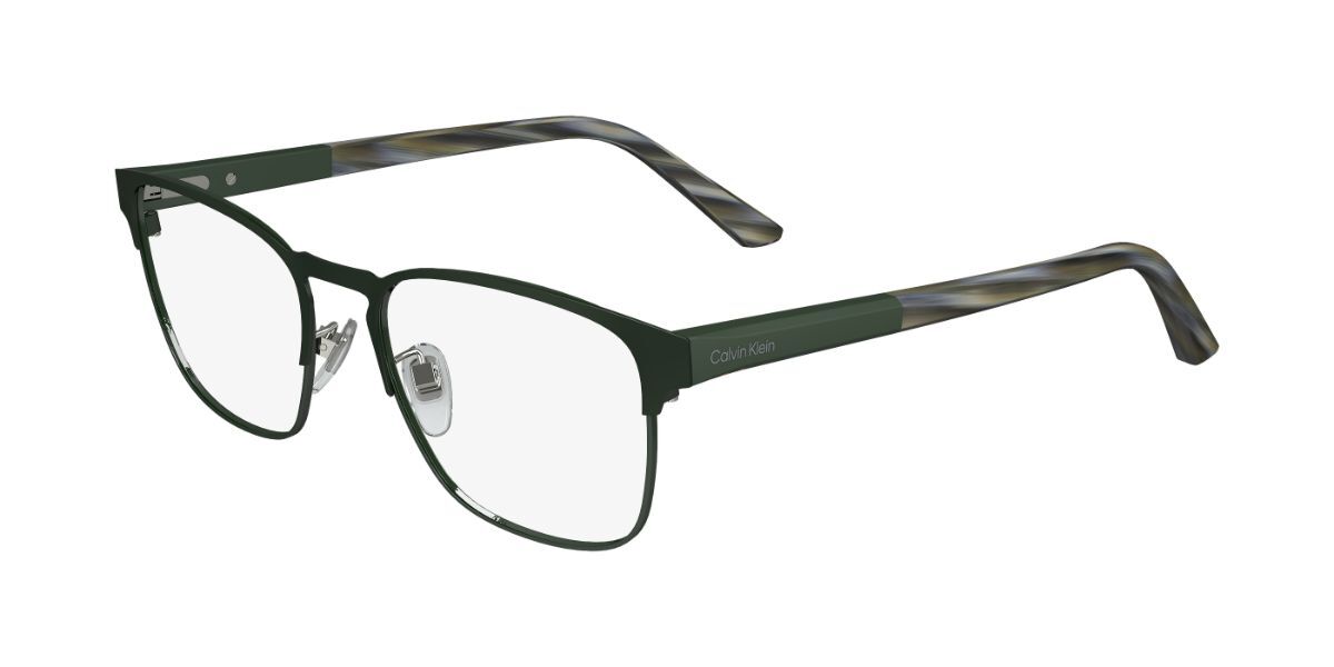 Image of Calvin Klein CK23129 319 Óculos de Grau Verdes Masculino BRLPT