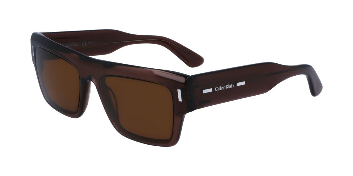 Image of Calvin Klein CK23504S 260 Óculos de Sol Marrons Masculino PRT