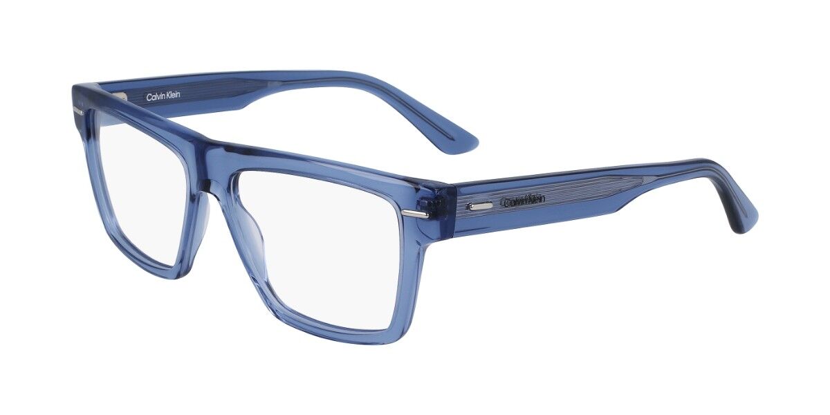 Image of Calvin Klein CK23522 414 Óculos de Grau Azuis Masculino BRLPT