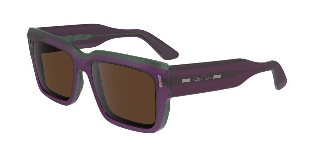Image of Calvin Klein CK23538S 515 Óculos de Sol Purple Masculino BRLPT