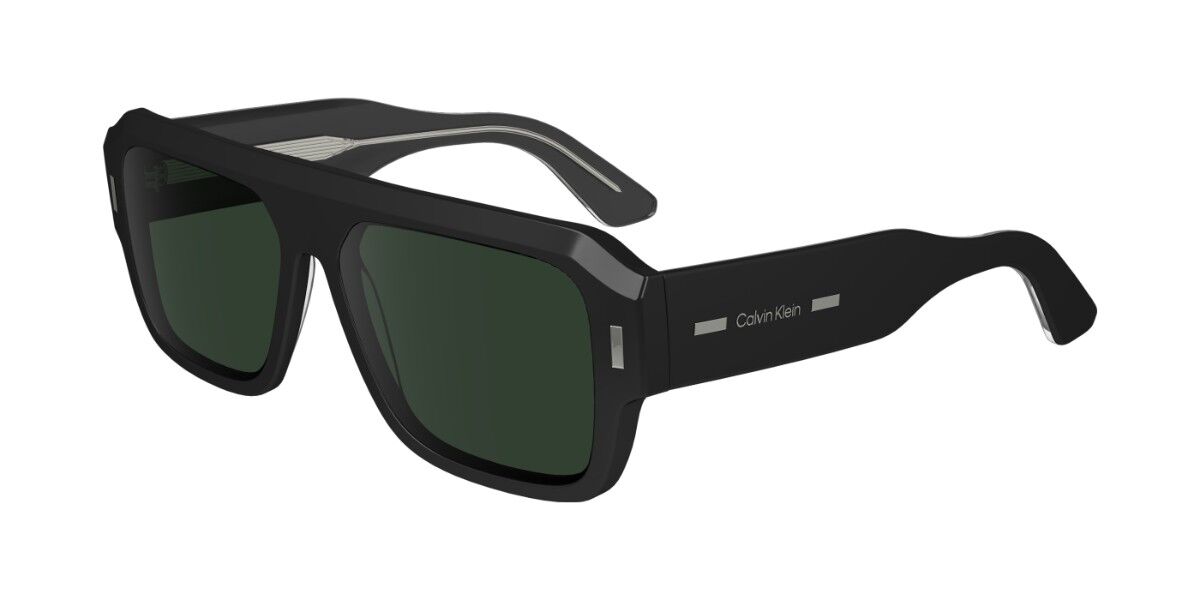 Image of Calvin Klein CK24501S 001 Óculos de Sol Pretos Masculino BRLPT