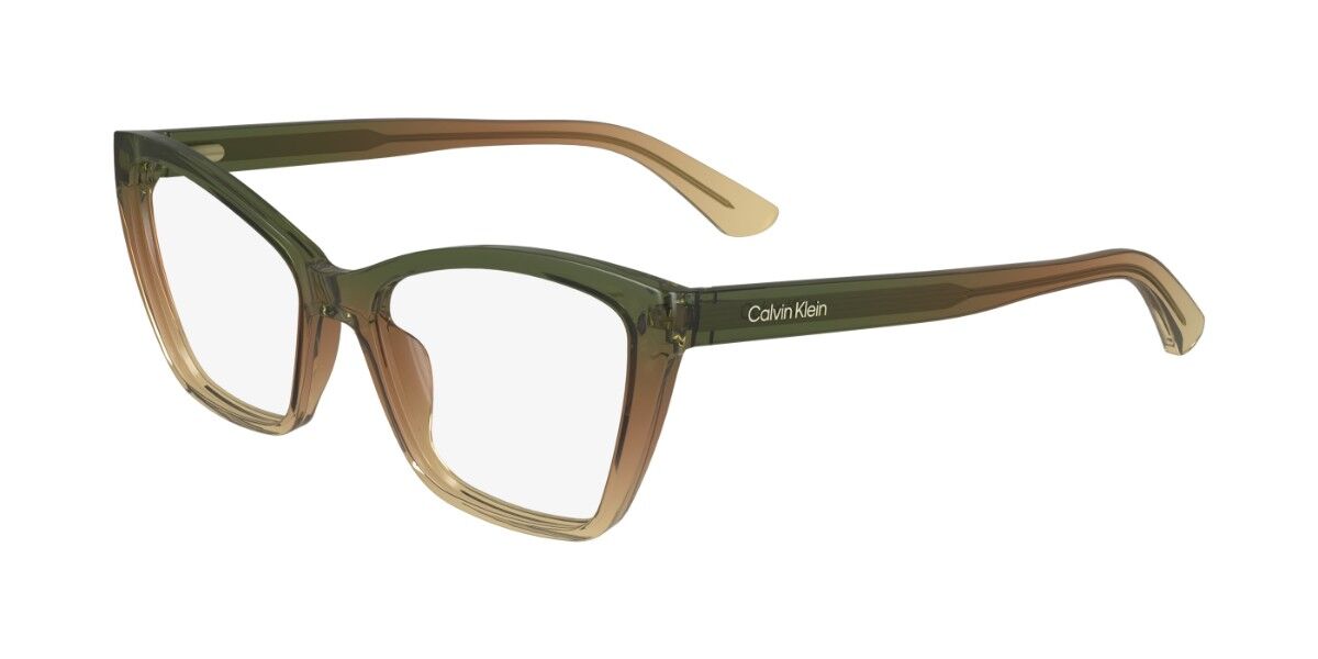 Image of Calvin Klein CK24523 343 52 Brązowe Damskie Okulary Korekcyjne PL