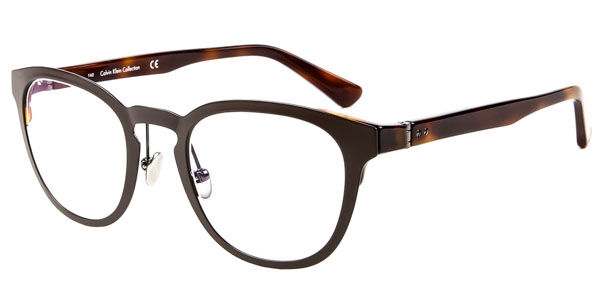 Image of Calvin Klein CK8026 223 48 Brązowe Męskie Okulary Korekcyjne PL