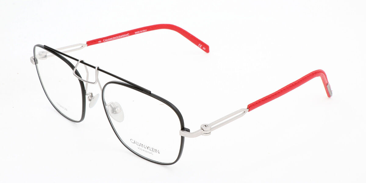 Image of Calvin Klein CKNYC1810 001 Óculos de Grau Pretos Masculino BRLPT