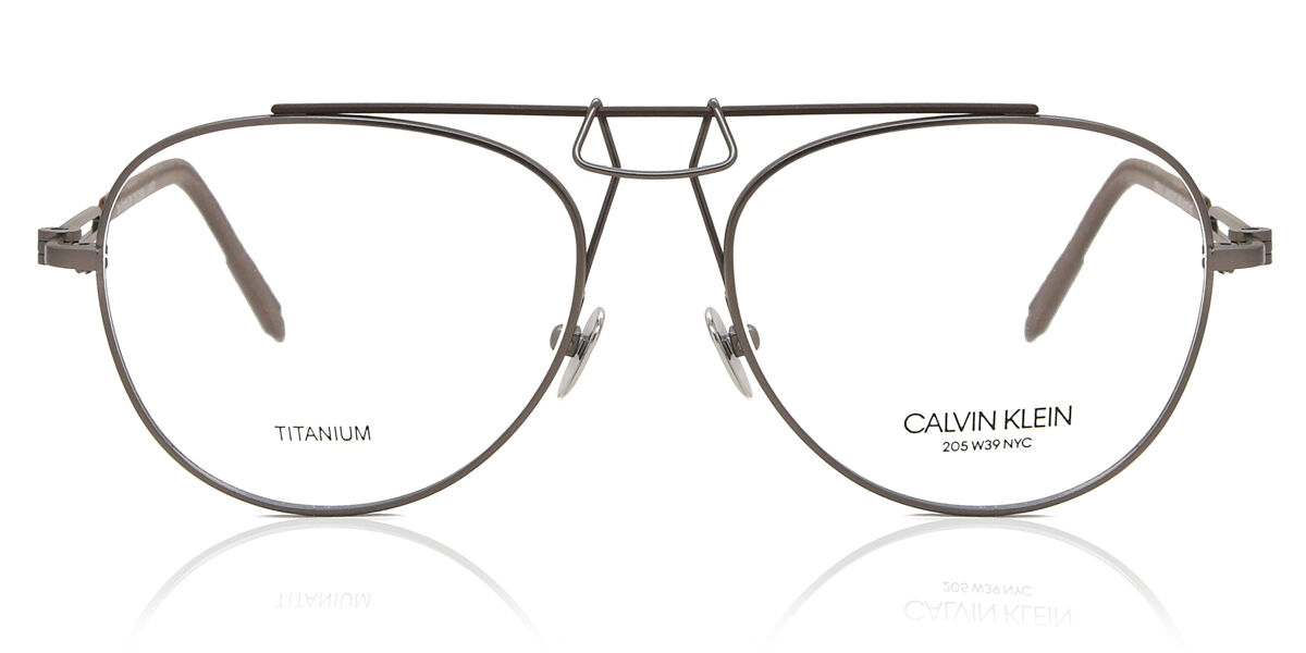 Image of Calvin Klein CKNYC1811 008 Óculos de Grau Cinzas Masculino BRLPT