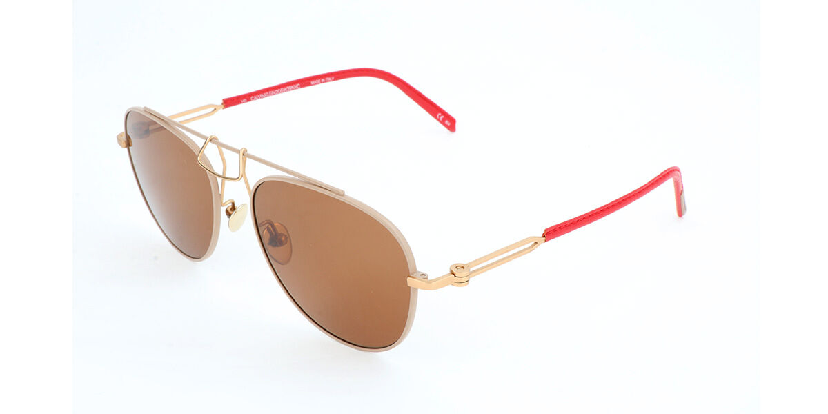 Image of Calvin Klein CKNYC1811S 270 Óculos de Sol Marrons Masculino PRT