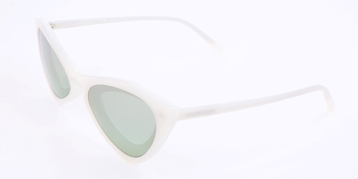 Image of Calvin Klein CKNYC1855SR 103 Óculos de Sol Brancos Masculino PRT