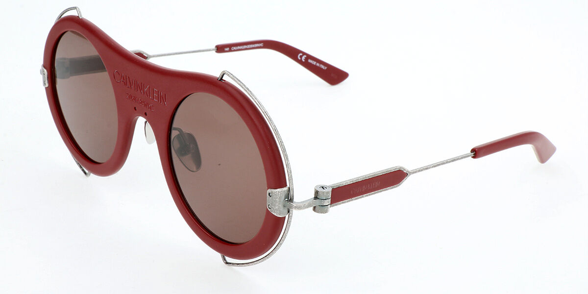 Image of Calvin Klein CKNYC1875SR 605 Óculos de Sol Vinho Masculino BRLPT