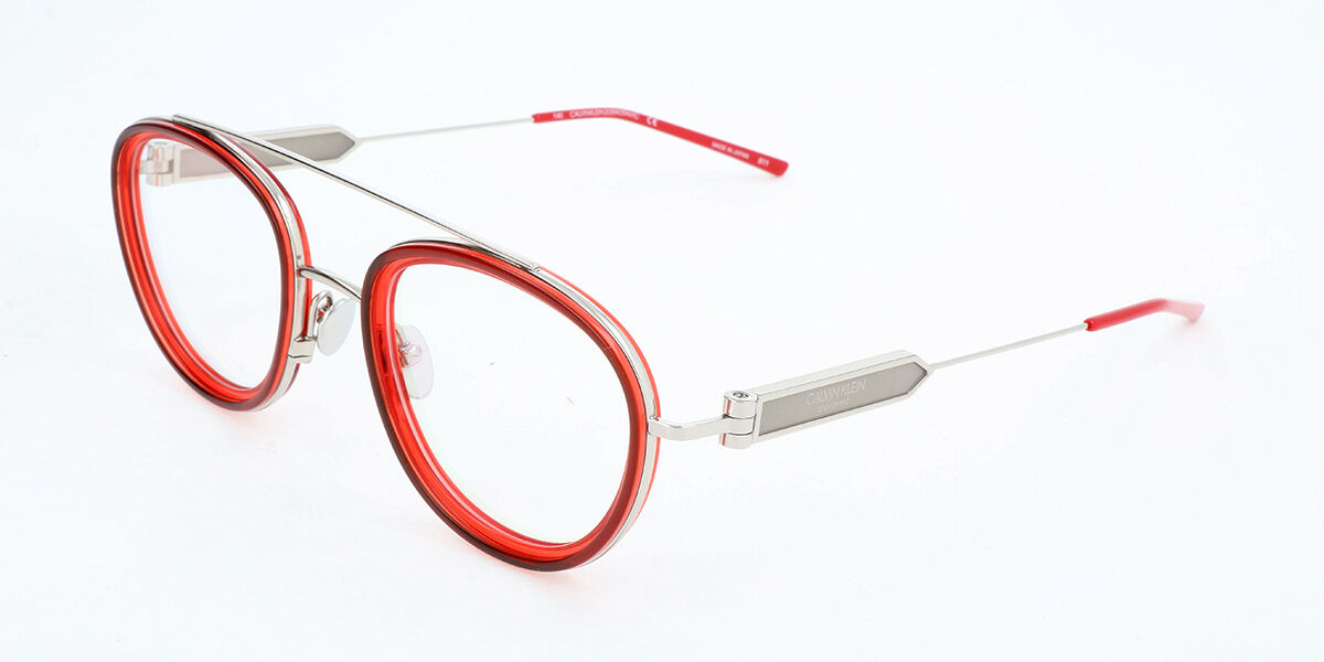 Image of Calvin Klein CKNYC1916 616 Óculos de Grau Prata Feminino BRLPT