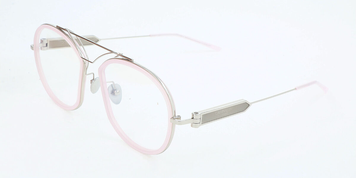 Image of Calvin Klein CKNYC1917 675 Óculos de Grau Prata Feminino BRLPT