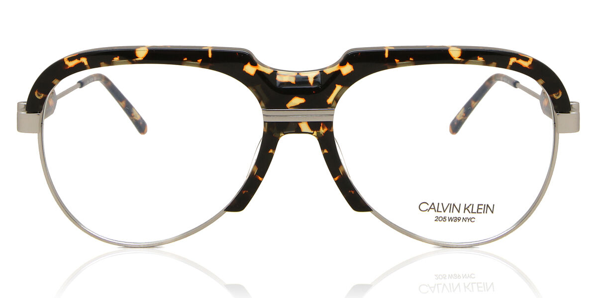 Image of Calvin Klein CKNYC1970 235 56 Tortoiseshell Męskie Okulary Korekcyjne PL