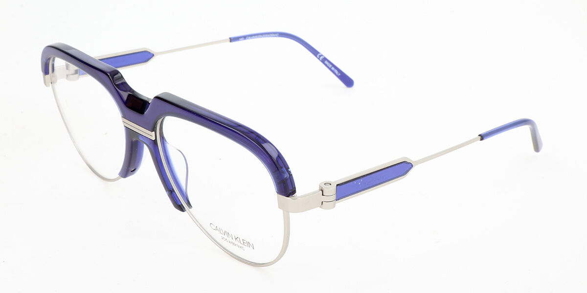 Image of Calvin Klein CKNYC1970 406 Óculos de Grau Azuis Masculino BRLPT