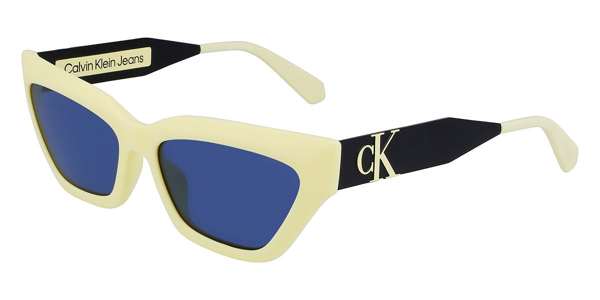 Image of Calvin Klein Jeans CKJ22640S 745 Óculos de Sol Amarelos Feminino BRLPT
