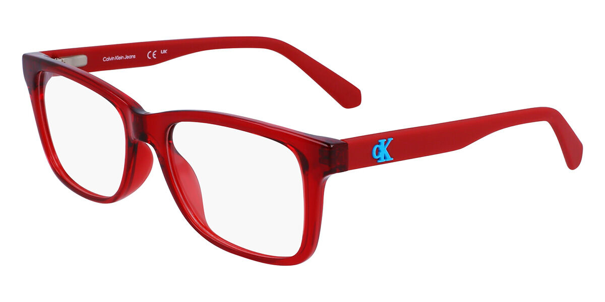 Image of Calvin Klein Jeans CKJ23301 600 Óculos de Grau Vermelhos Masculino BRLPT